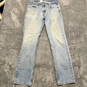 Carhartt Jeans Mens 36 X34 Distressed Traditional Fit Workwear Pants